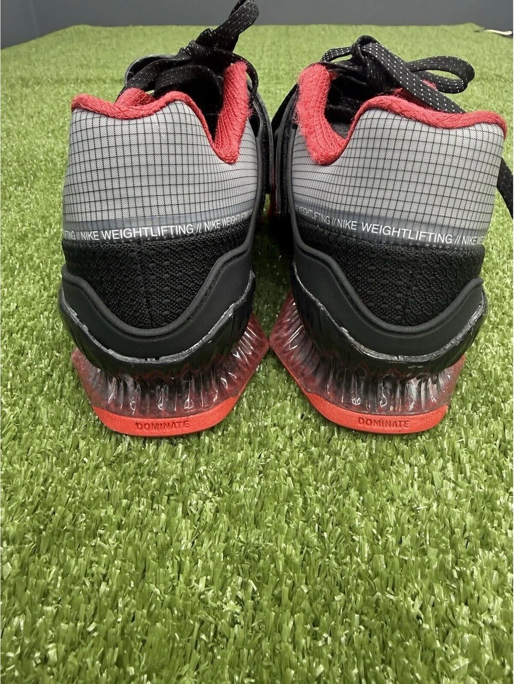 Nike Romaleos 4 Weightlifting Shoes CD3463-003 Black Red Men’s 5.5 Women’s 7